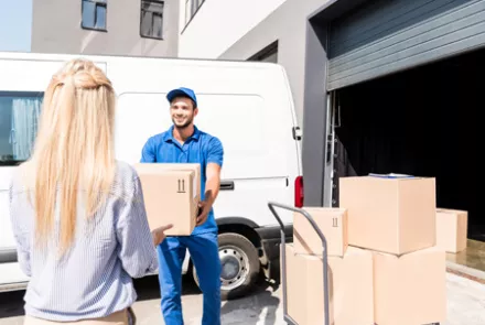 Online - Shop Logistik. Europa WORKINTENSE