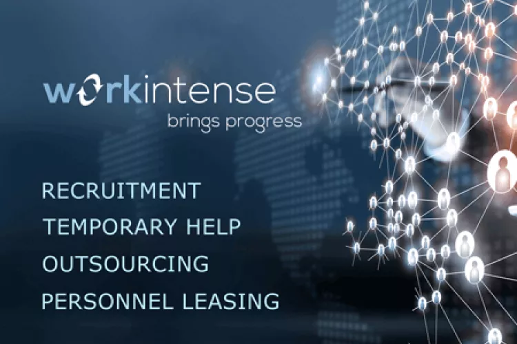 The extensive database of the personnel service provider Workintense Personální Agentura s.r.o. enables you to quickly recruit qualified workers for your company
