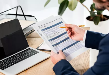 Entering CV / structured CV. EUROPA WORKINTENSE Entering CV / structured CV. EUROPA WORKINTENSE