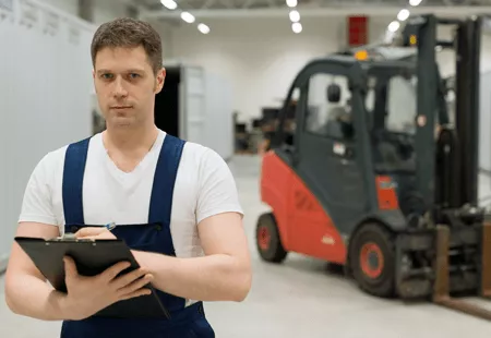 Forklift driver courses WORKINTENSE